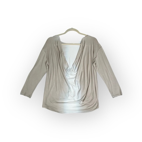 new Gypsy05 ☀︎︎ Waterfall Open Back Long Sleeve Top ☀︎︎ Cream Ombré Tie Dye ☀︎︎ - Picture 7 of 16